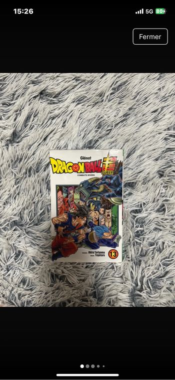 Manga tome 13 DragonBallSuper
