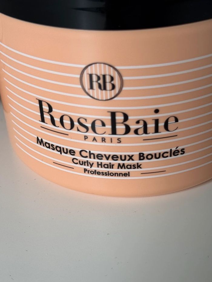 Duo cheveux bouclés RoseBaie Shampoing masque, capillaire - photo numéro 11