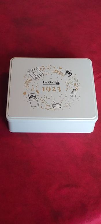Boite en métal le Gall depuis 1923