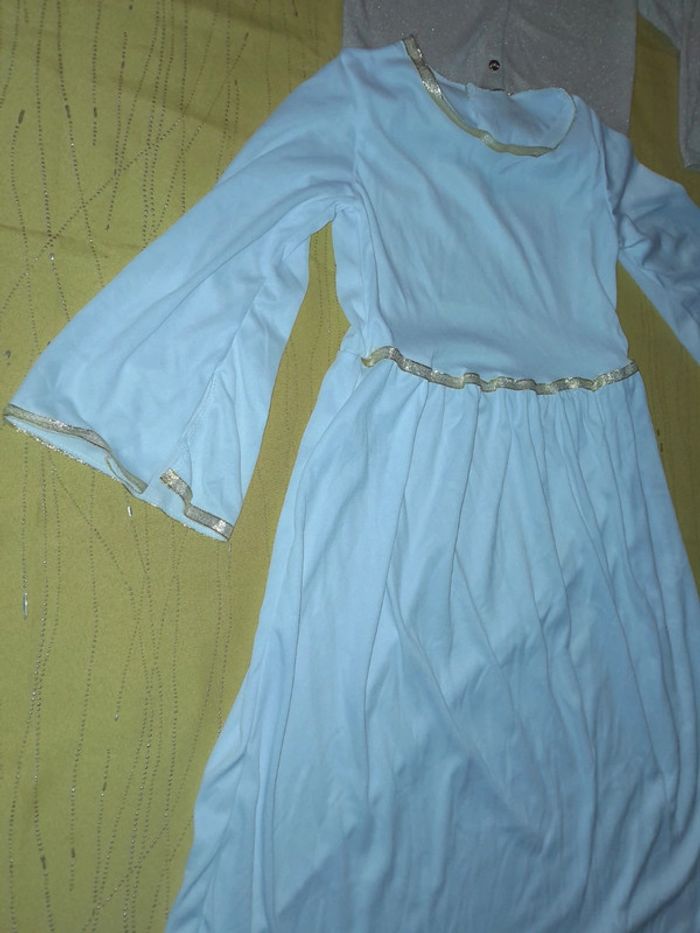 Robe de princesse Déguisement 5/6 ans blanche - photo numéro 3