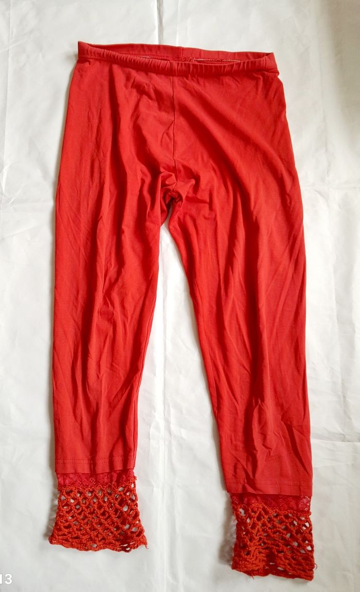 Legging femme rouge Tissaia taille 38/40