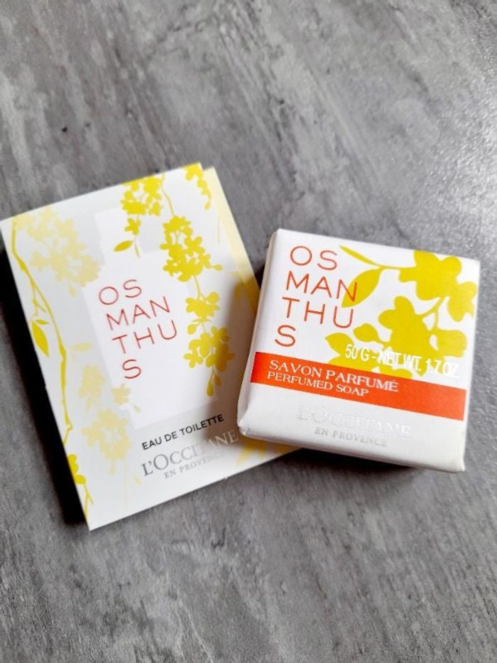 Lot L'Occitane osmanthus