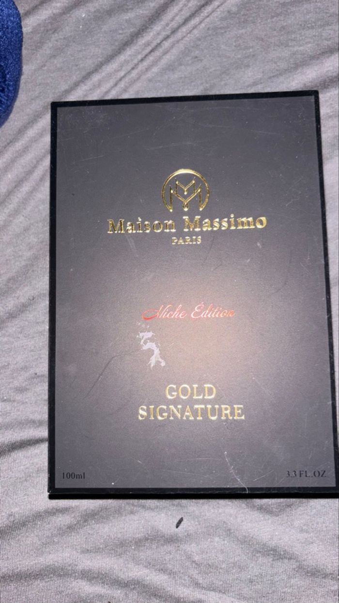 Parfum gold signature