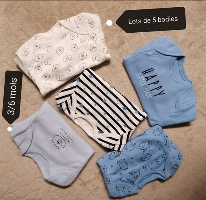 Lots 5 bodies primark - photo numéro 2