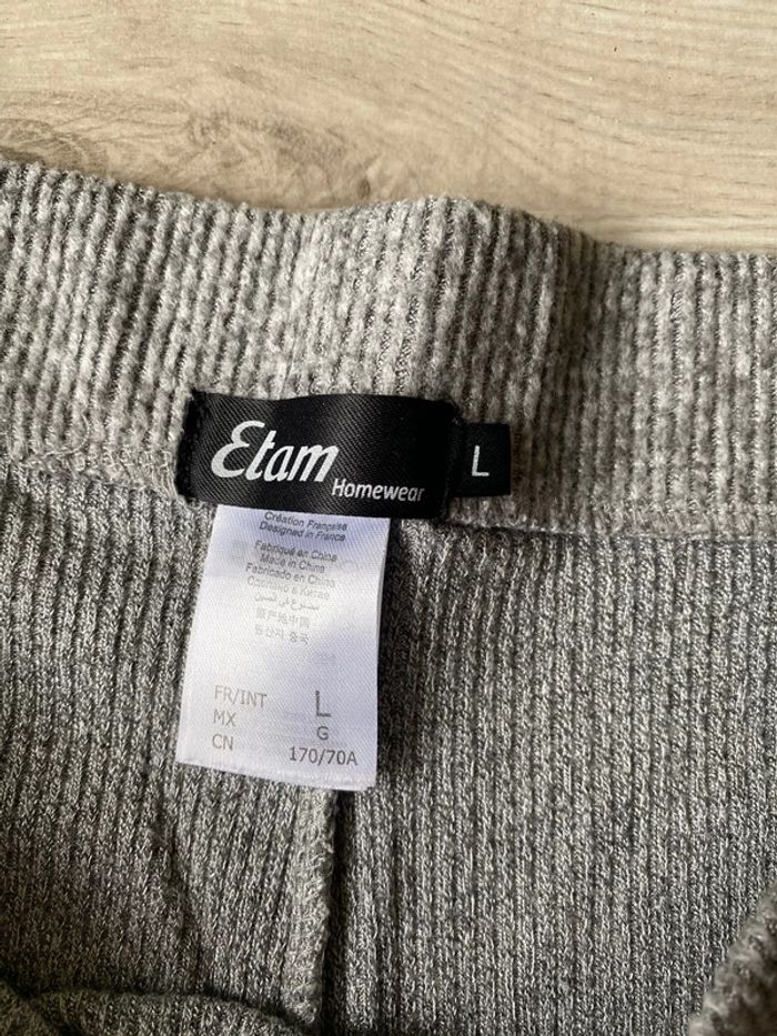 Pantalon gris Etam - photo numéro 3