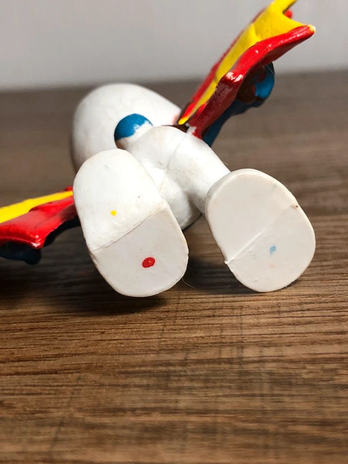 Figurine schtroumpfs vintage volant 1979 schleich made in portugal - photo numéro 10