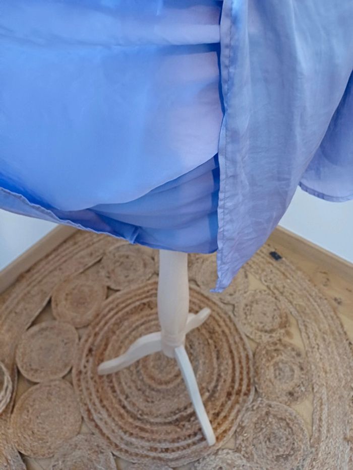 Robe courte satinée couleur Lilas Fashion Nova taille S 36 . - photo numéro 5