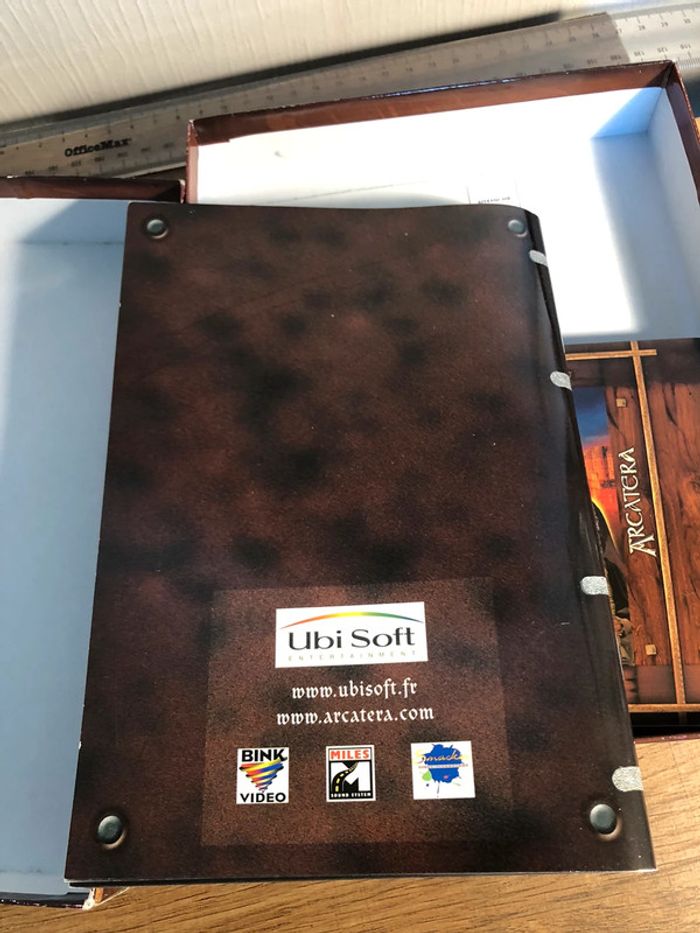 Jeux pc vintage Big box complet arcatera la confrérie des ombres descartes - photo numéro 4
