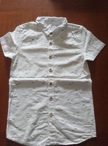 Chemise manches courtes garçon 14 ans