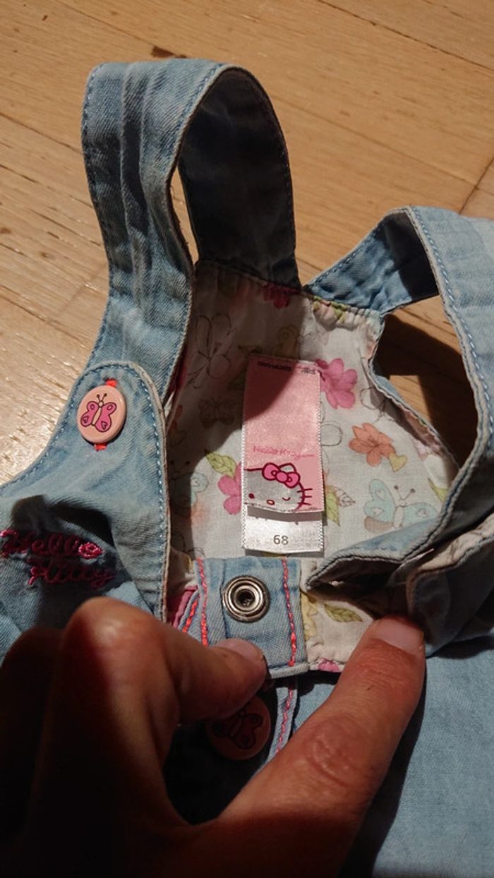 Robe effet jean "hello Kitty" - photo numéro 3