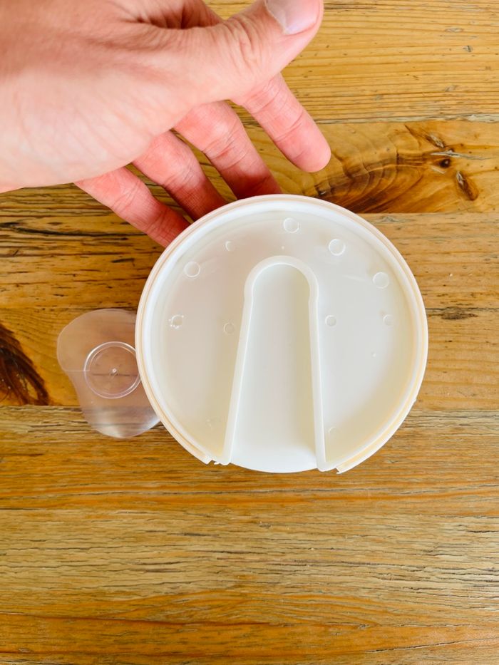 Porte-savon blanc crème - photo numéro 3