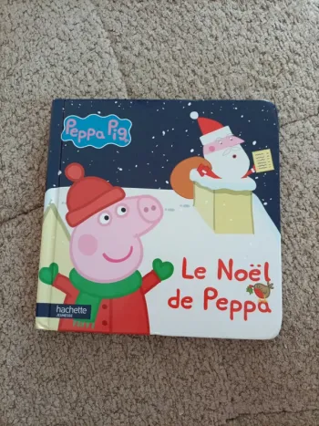 Livre cartonné Peppa pig : Le Noël de Peppa