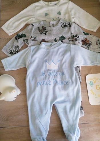 Lot de 3 pyjamas