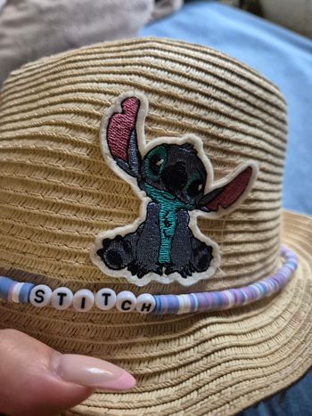 Chapeau paille Stitch