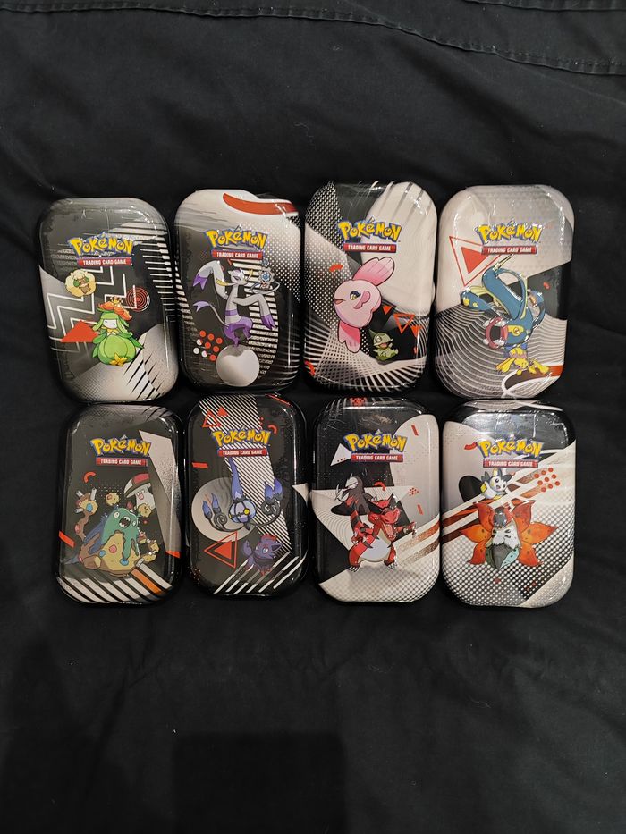 8 Mini tins 10.5 + carton