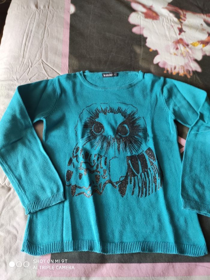 Pull fille taille 8 ans