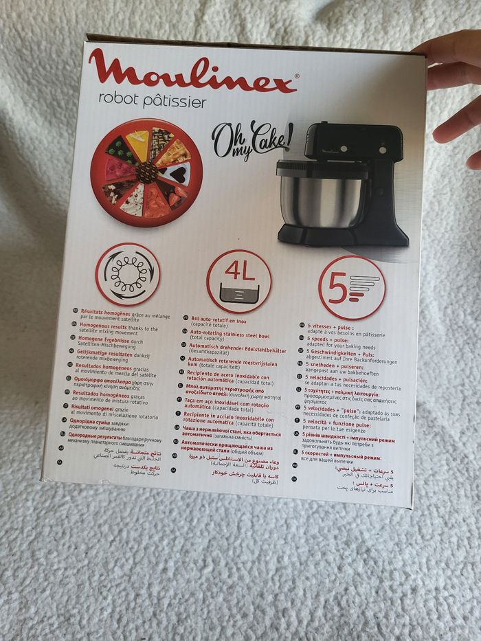 Robot patissier Moulinex neuf - photo numéro 5
