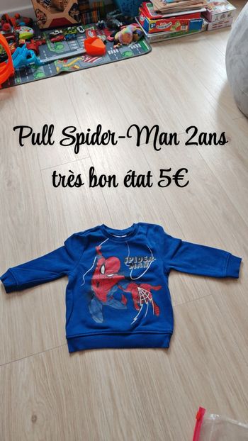 Pull Spider-Man 2ans