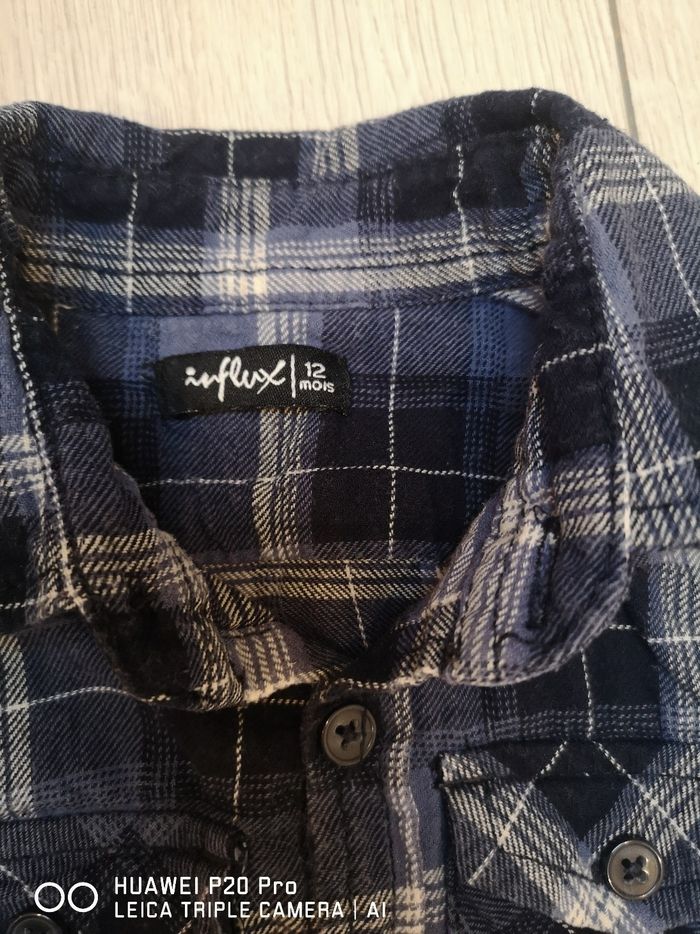 Chemise garçon influx 12 mois - photo numéro 2