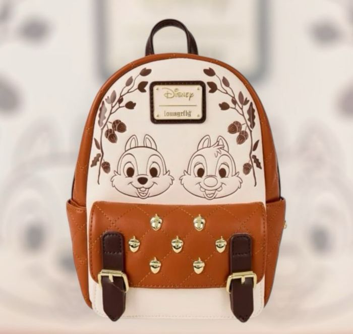 Loungefly Mini Sac A Dos Chip And Dale Tic Et Tac Quilted