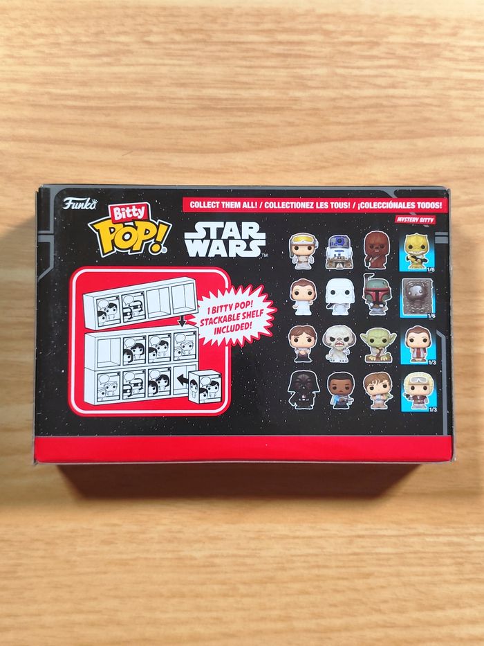 Boîte Funko Bitty Pop! Star Wars - Pack de 4 Figurines (Han Solo, Yoda...) - photo numéro 7