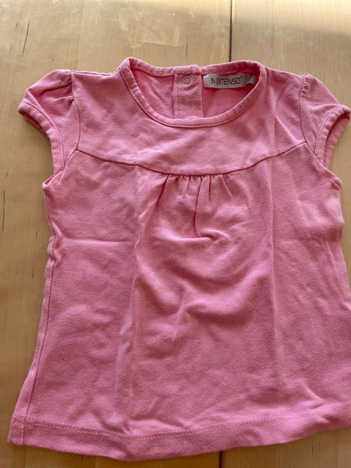 Lot de 7 tee shirt fille 6 mois orchestra obaibi - photo numéro 7