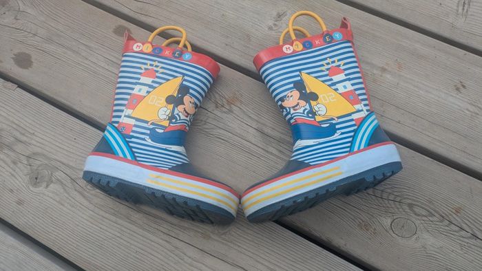 Bottes en caoutchouc Mickey