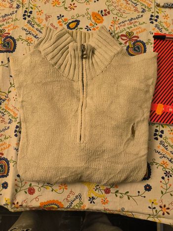 Pull Ralph Lauren homme original zippé 