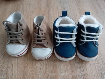 Lot de paires de chaussures 3-6 mois