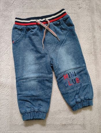 Jeans baggy doublé chaud