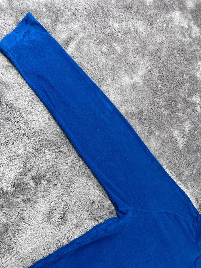 Pull polaire de sport Reebok bleu – Taille XL Homme Outdoor - photo numéro 9