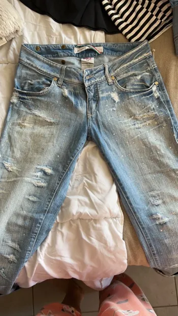 Jeans met