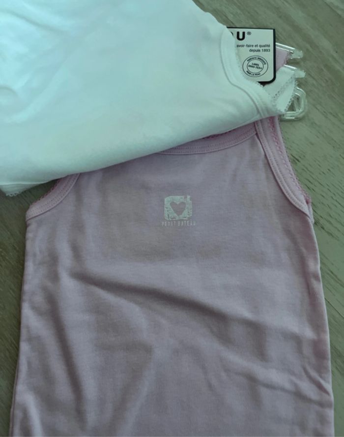 Lot de 2 caracos fille 6 ans petit bateau - photo numéro 2