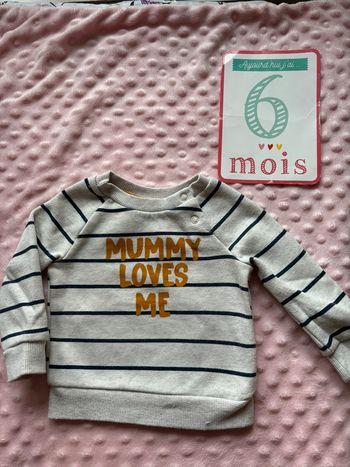 Pull 6 mois