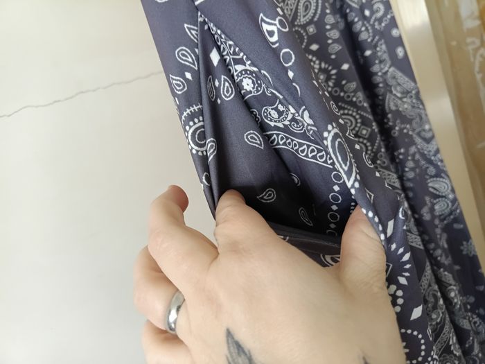 Robe noir gris avec poches 3XL - photo numéro 2