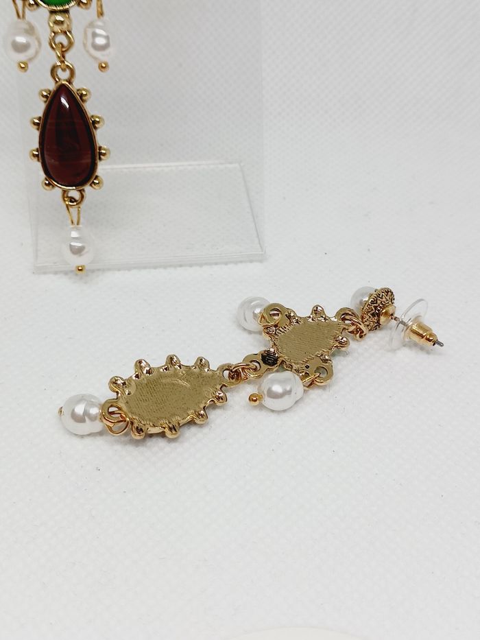 Magnifique boucles d'oreilles rétro - photo numéro 2