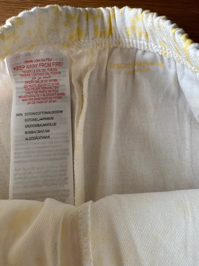 Pyjama 2 pièces ML haut en velours et bas jaune coton thème Licorne NEUF - Taille 4 Ans - photo numéro 15