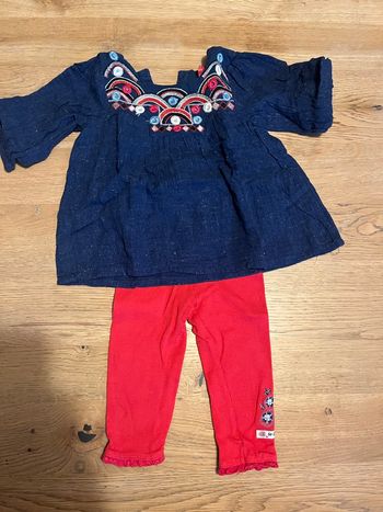 Ensemble fille 9 mois 