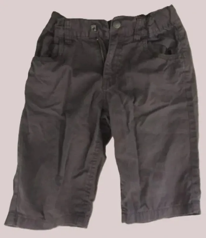 👖 Pantacourt garçon 10 ans Gemo – réglable, parfait état