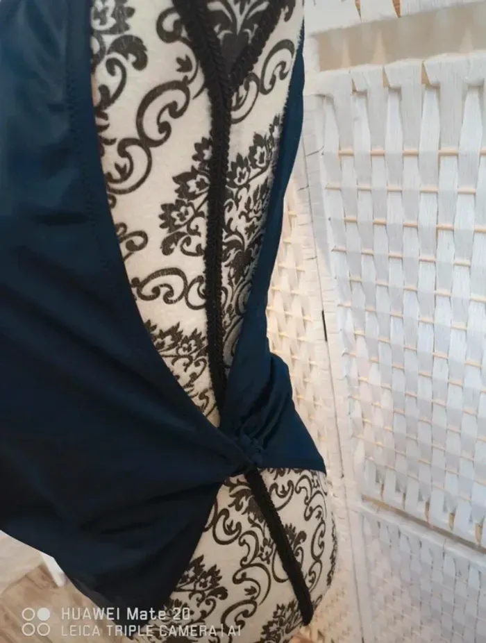 💕Joli Maillot de bain 1 pièce  bleu marine étam - femme T44💕 - photo numéro 7