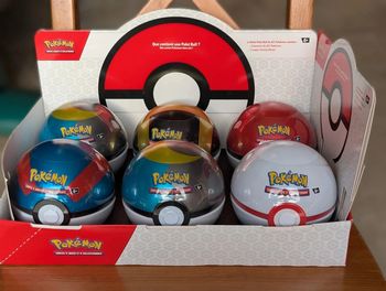 Case Pokémon Descellée 6 Pokéballs Q4 D24 EB et EV