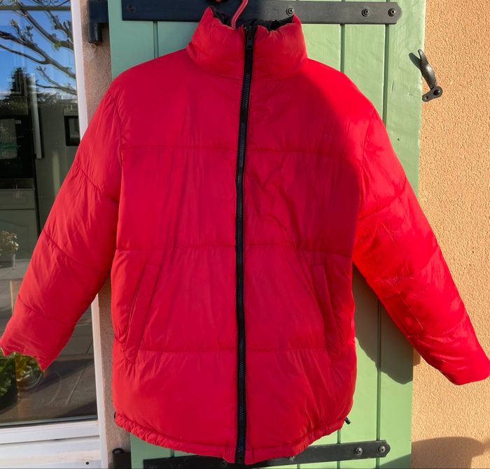 Doudoune noire et rouge - photo numéro 5