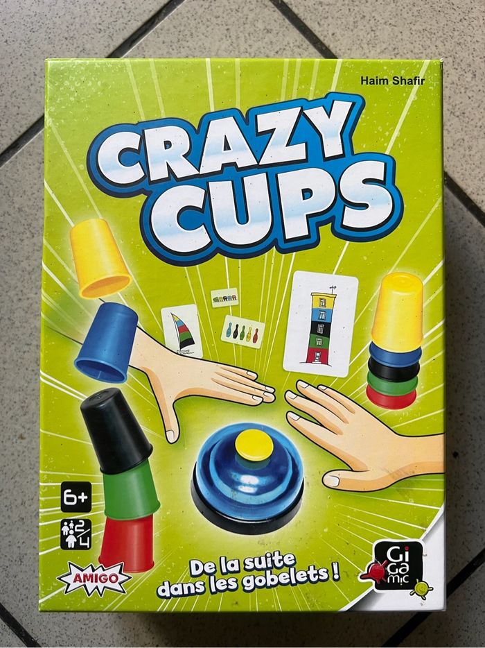 Jeu enfant Gigamic crazy cups
