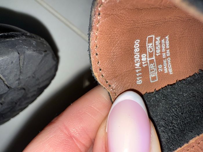 Bottines ajourées en cuir Zara – pointure 26 – noires - photo numéro 5
