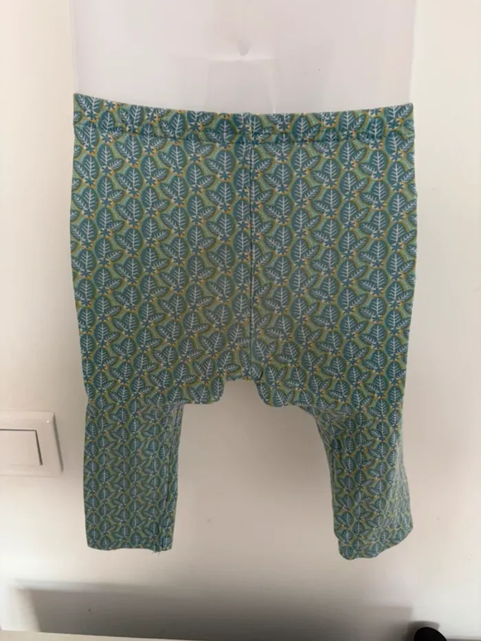 Legging Imprimé Feuilles – Taille 18 Mois - photo numéro 2