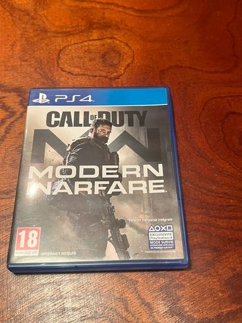 call of duty modern warfare ps4