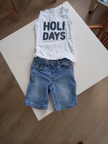 Ensemble  tee shirt  et short