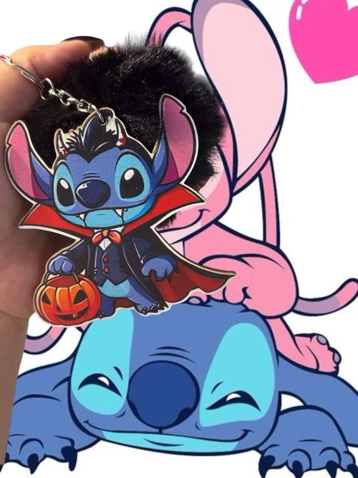 Porte clés Stitch vampire