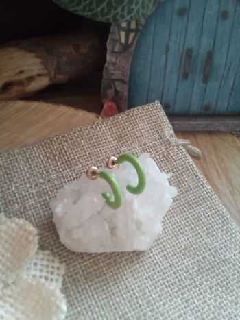 Petites créoles vertes