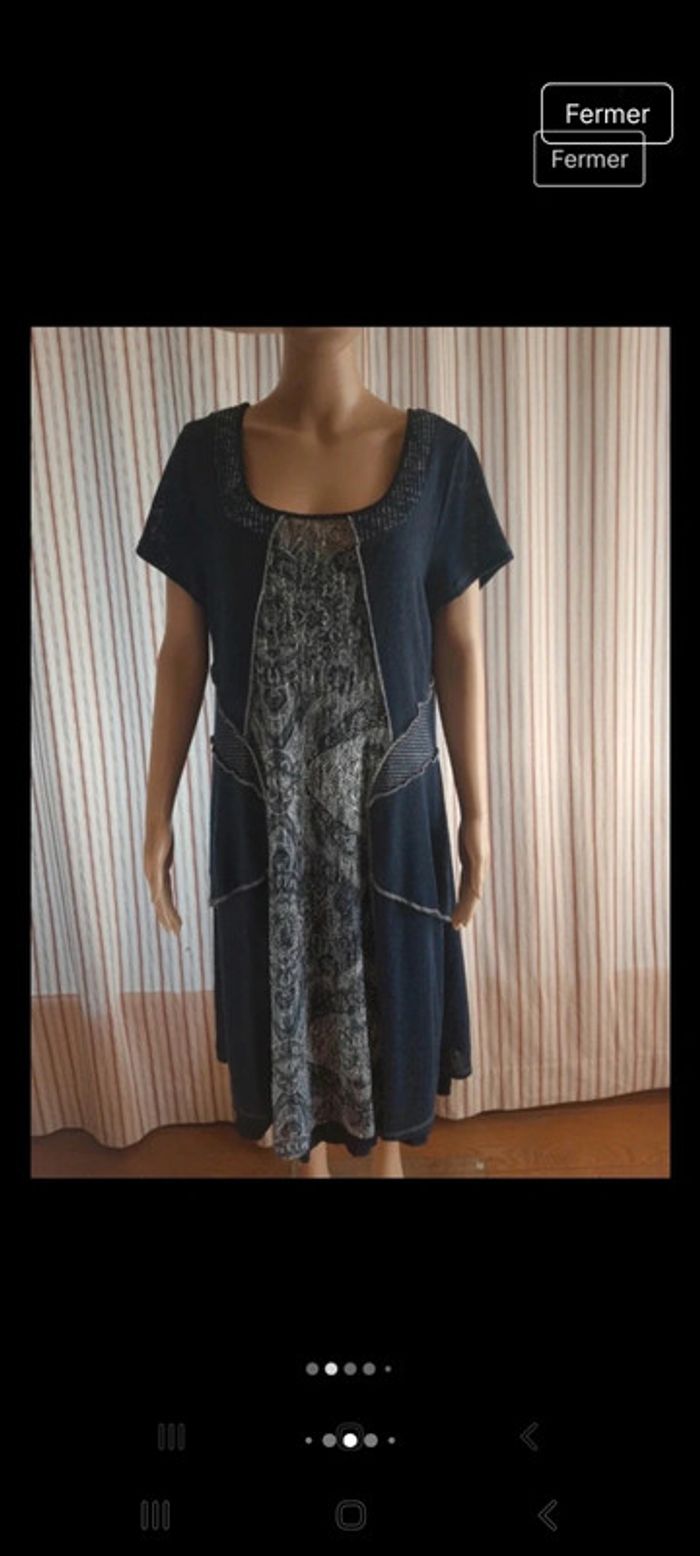 Magnifique Robe Paprika taille M  fr 46 - photo numéro 4